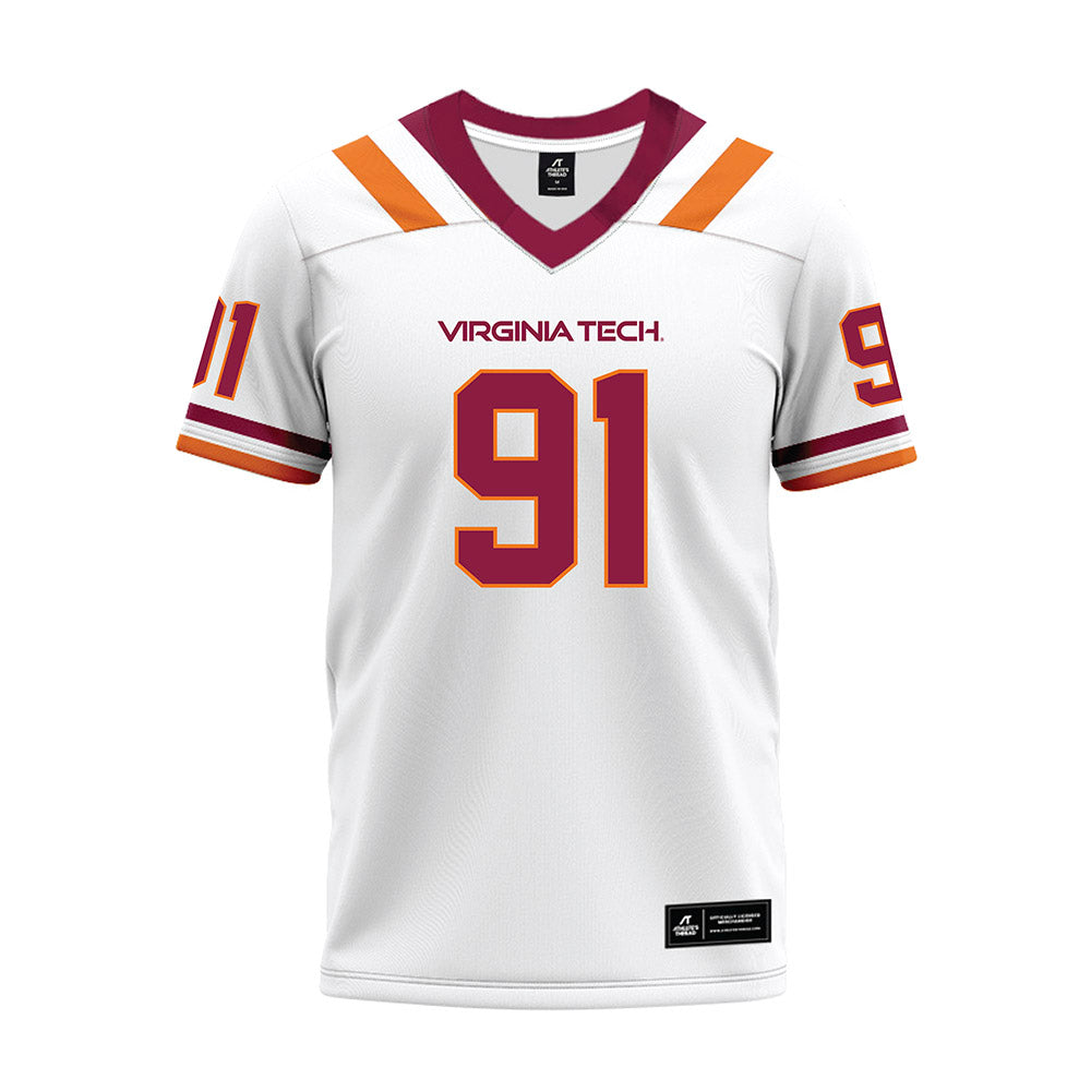 Virginia Tech - NCAA Football : Garrett Witherington - Premium Football Jersey-0