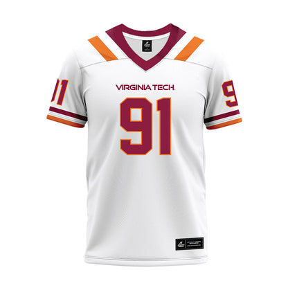 Virginia Tech - NCAA Football : Garrett Witherington - Premium Football Jersey-0