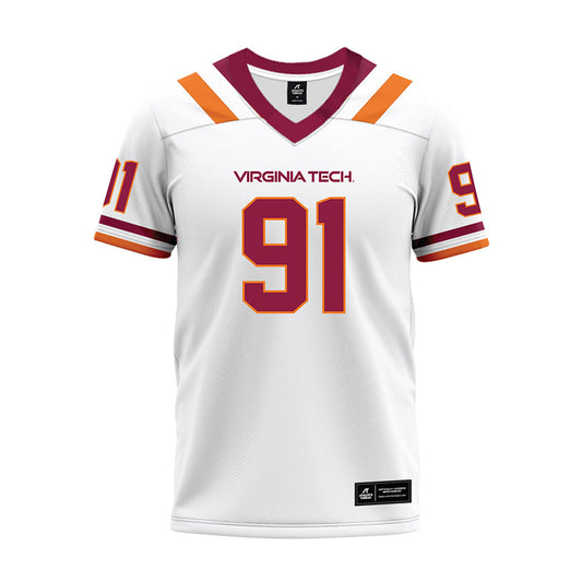 Virginia Tech - NCAA Football : Garrett Witherington - Premium Football Jersey-0