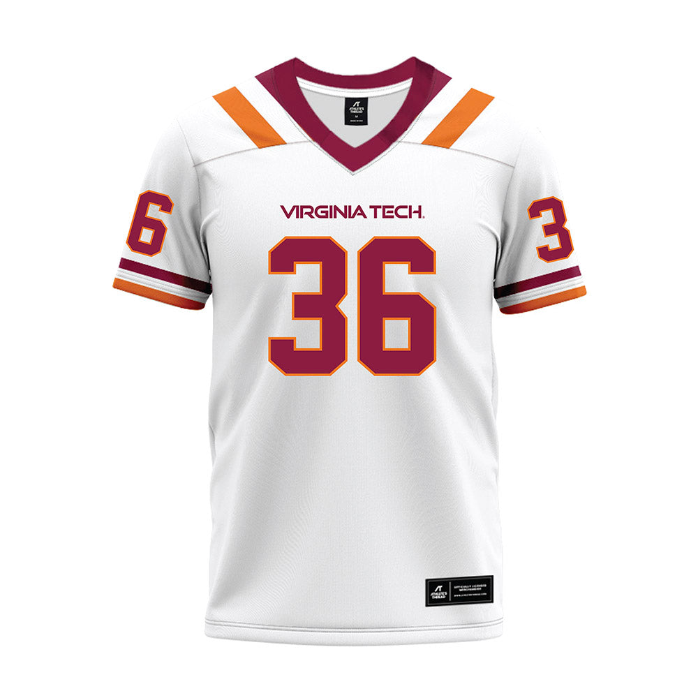 Virginia Tech - NCAA Football : Brody Jones - Premium Football Jersey-0