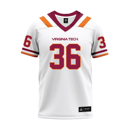 Virginia Tech - NCAA Football : Brody Jones - Premium Football Jersey-0