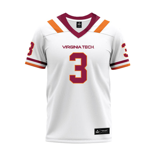 Virginia Tech - NCAA Football : Que'Sean Brown - Premium Football Jersey-0