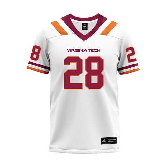 Virginia Tech - NCAA Football : Drew Hube - Premium Football Jersey-0