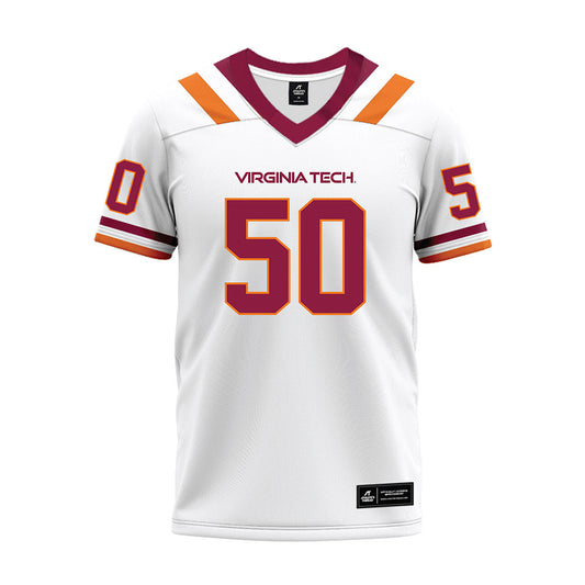 Virginia Tech - NCAA Football : Nathaniel Wright - Premium Football Jersey-0