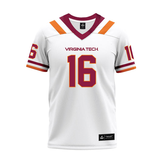 Virginia Tech - NCAA Football : Jeffrey Overton Jr. - Premium Football Jersey-0