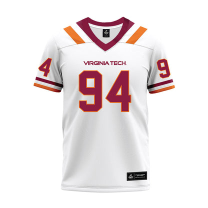 Virginia Tech - NCAA Football : Elhadj Fall - Premium Football Jersey-0
