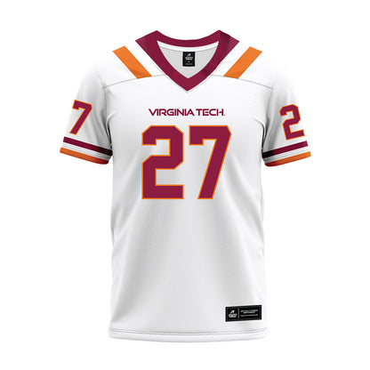 Virginia Tech - NCAA Football : Marcellous Hawkins - Premium Football Jersey-0