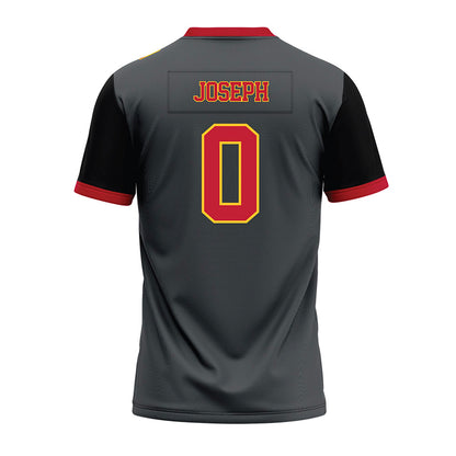 Ferris State - NCAA Football : tez joseph - Graphite Premium Football Jersey-1