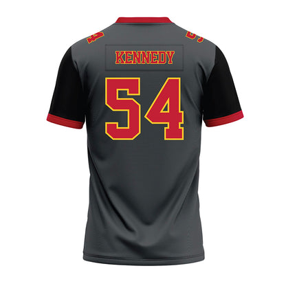 Ferris State - NCAA Football : Jshawn Kennedy - Graphite Premium Football Jersey-1