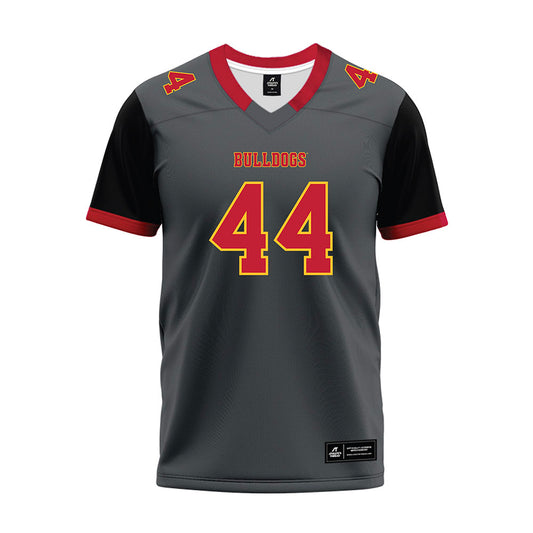 Ferris State - NCAA Football : Kailib Davis - Graphite Premium Football Jersey-0