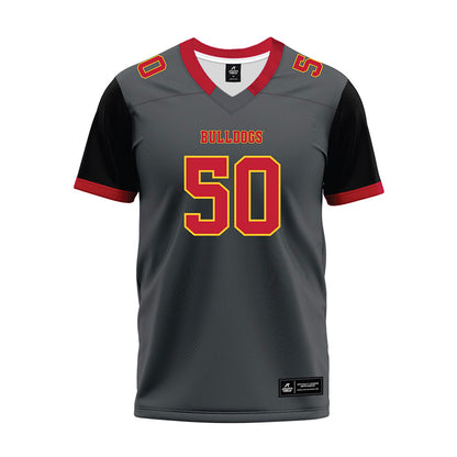 Ferris State - NCAA Football : Deshaun Wheeler - Graphite Premium Football Jersey-0