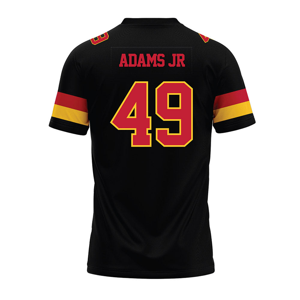 Ferris State - NCAA Football : Maurice Adams Jr - Black Premium Football Jersey-1