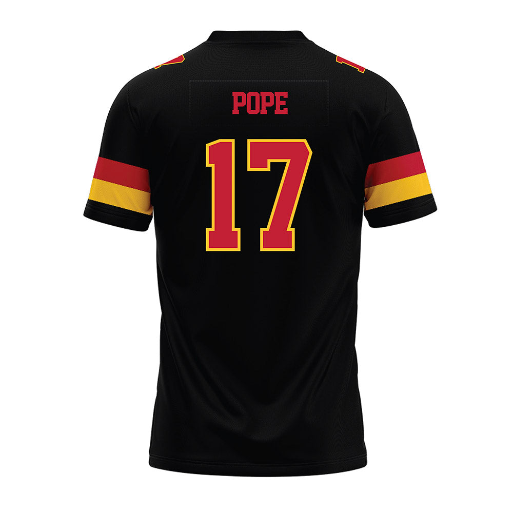 Ferris State - NCAA Football : Quentin Pope - Black Premium Football Jersey-1