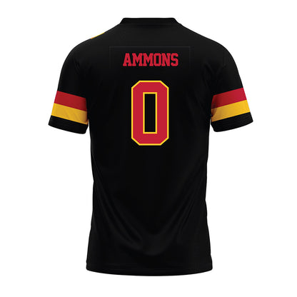 Ferris State - NCAA Football : Jaylon Ammons - Black Premium Football Jersey-1