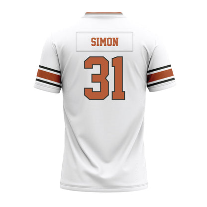 Texas - NCAA Football : James Simon - Premium Football Jersey-1