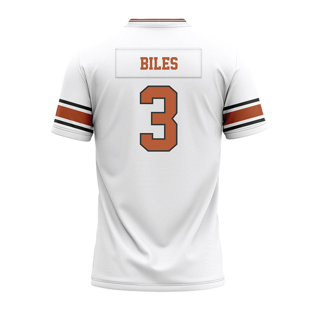 Texas - NCAA Football : Rasheem Biles - Premium Football Jersey-1