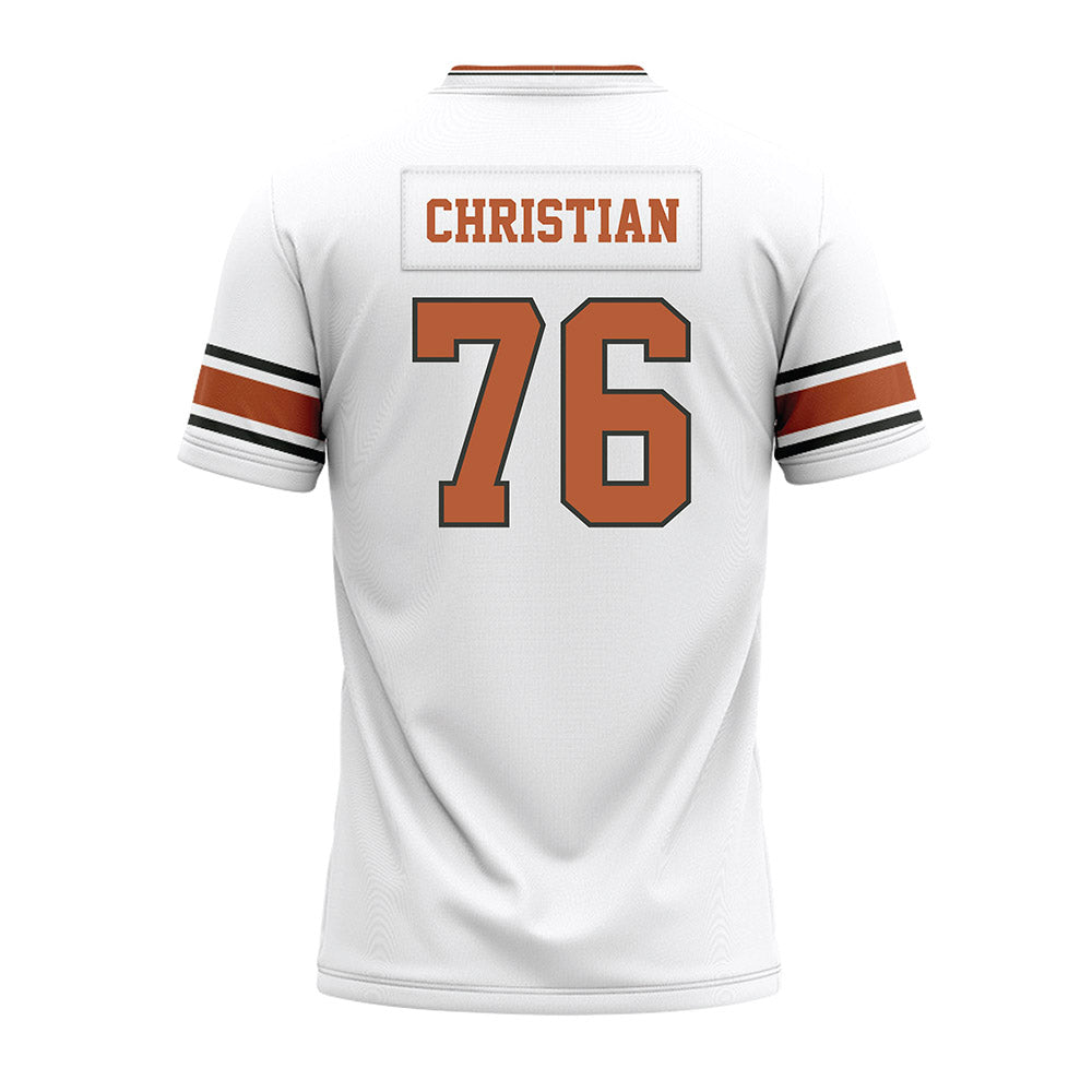 Texas - NCAA Football : Jackson Christian - Premium Football Jersey-1
