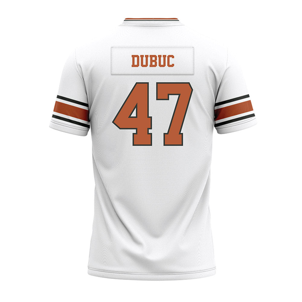 Texas - NCAA Football : Trey Dubuc - Premium Football Jersey-1