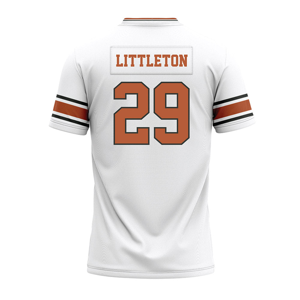 Texas - NCAA Football : Graceson Littleton - Premium Football Jersey-1