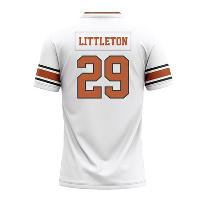 Texas - NCAA Football : Graceson Littleton - Premium Football Jersey-1