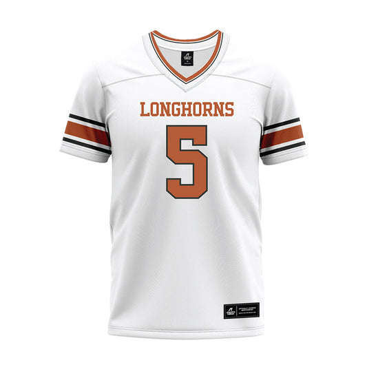 Texas - NCAA Football : Derrek Cooper jr - Premium Football Jersey-0