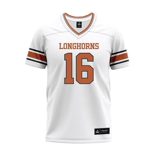 Texas - NCAA Football : Tyler Atkinson - Premium Football Jersey-0