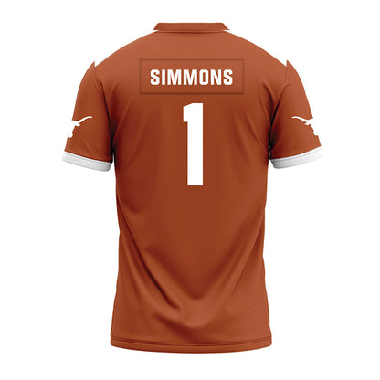 Texas - NCAA Football : Colin Simmons - Premium Football Jersey-1