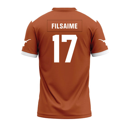 Texas - NCAA Football : Xavier Filsaime - Premium Football Jersey-1