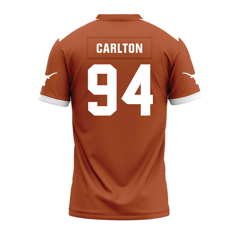 Texas - NCAA Football : JAMARION CARLTON - Premium Football Jersey-1