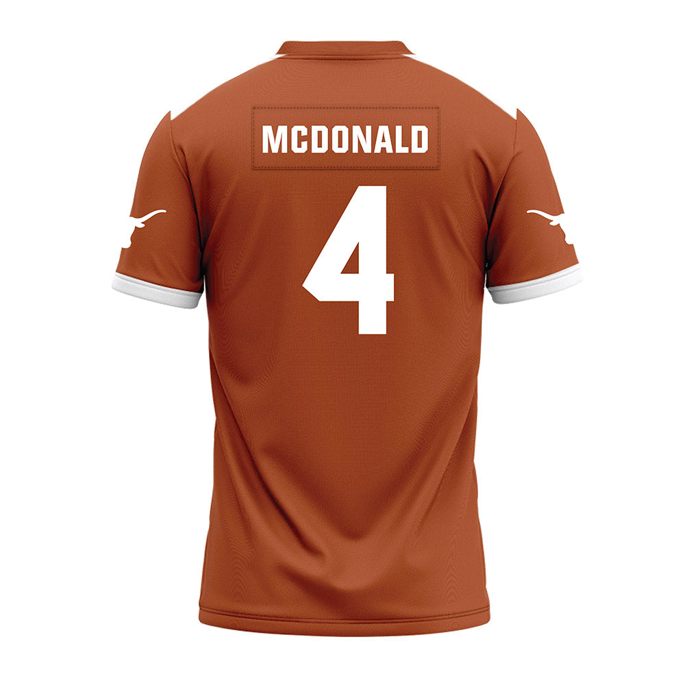 Texas - NCAA Football : Jelani McDonald - Premium Football Jersey-1