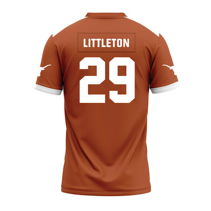 Texas - NCAA Football : Graceson Littleton - Premium Football Jersey-1