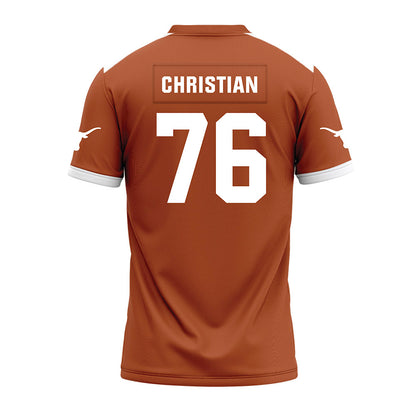 Texas - NCAA Football : Jackson Christian - Premium Football Jersey-1