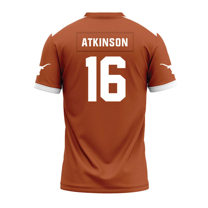 Texas - NCAA Football : Tyler Atkinson - Premium Football Jersey-1