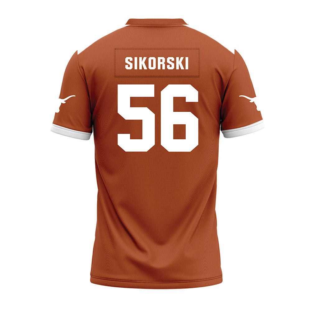 Texas - NCAA Football : Dylan Sikorski - Premium Football Jersey-1