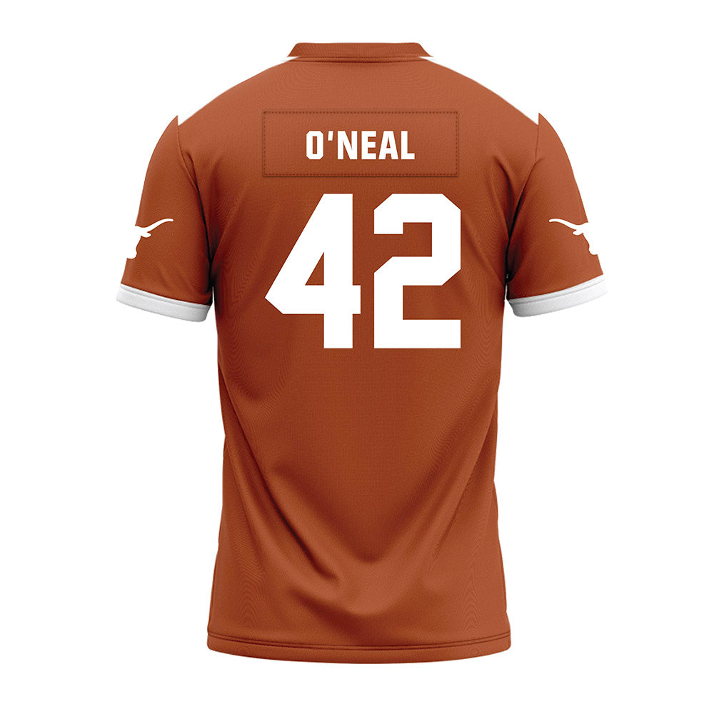 Texas - NCAA Football : Trott O'Neal - Premium Football Jersey-1