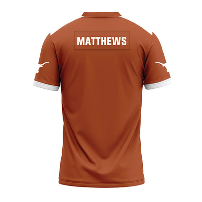 Texas - NCAA Football : Samari Matthews - Premium Football Jersey-1