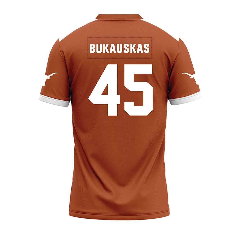 Texas - NCAA Football : Mikey Bukauskas - Premium Football Jersey-1