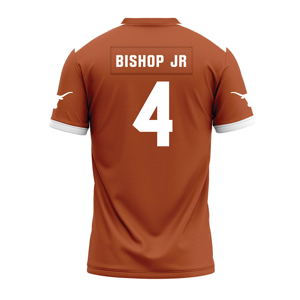 Texas - NCAA Football : Jermaine Bishop Jr - Premium Football Jersey-1