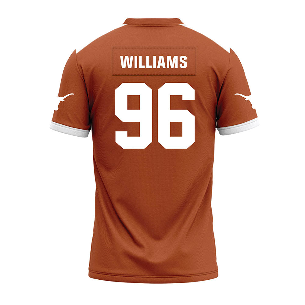 Texas - NCAA Football : Zion Williams - Premium Football Jersey-1