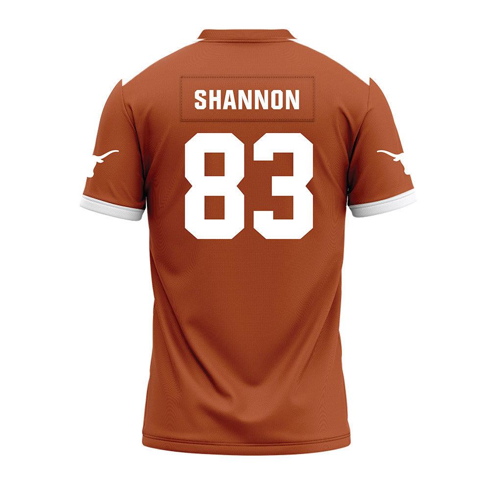 Texas - NCAA Football : Spencer Shannon - Premium Football Jersey