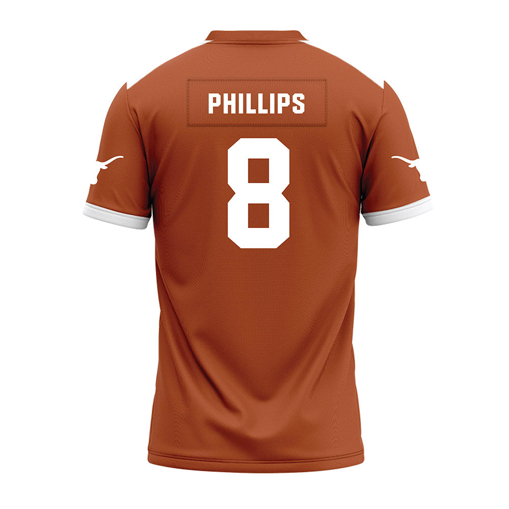 Texas - NCAA Football : Kade Phillips - Premium Football Jersey-1