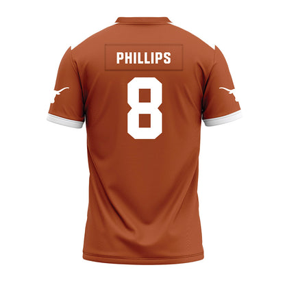 Texas - NCAA Football : Kade Phillips - Premium Football Jersey-1