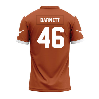 Texas - NCAA Football : Spencer Barnett - Premium Football Jersey-1