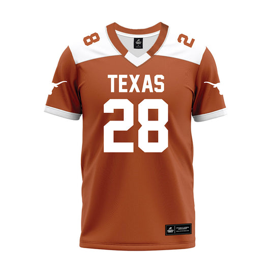 Texas - NCAA Football : Justin Cryer - Premium Football Jersey-0