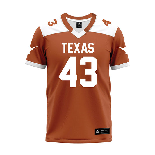 Texas - NCAA Football : Michael Chiumento - Premium Football Jersey-0