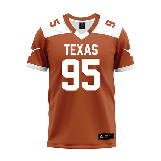 Texas - NCAA Football : Ian Geffrard - Premium Football Jersey-0