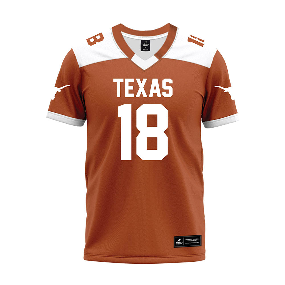 Texas - NCAA Football : Sterling Berkhalter - Premium Football Jersey-0