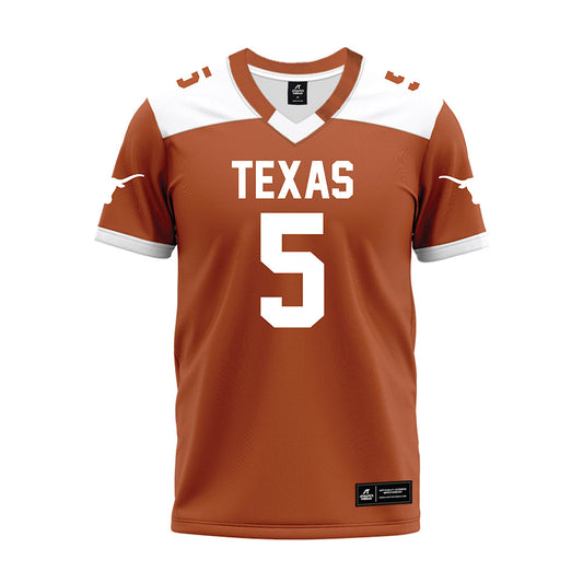 Texas - NCAA Football : Bo Mascoe - Premium Football Jersey-0