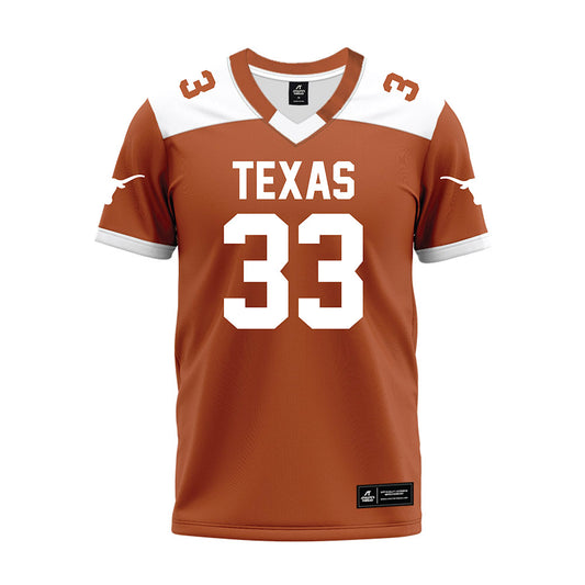 Texas - NCAA Football : Myron Charles - Premium Football Jersey-0