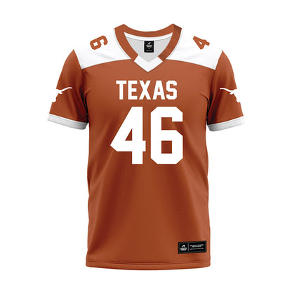 Texas - NCAA Football : Spencer Barnett - Premium Football Jersey-0
